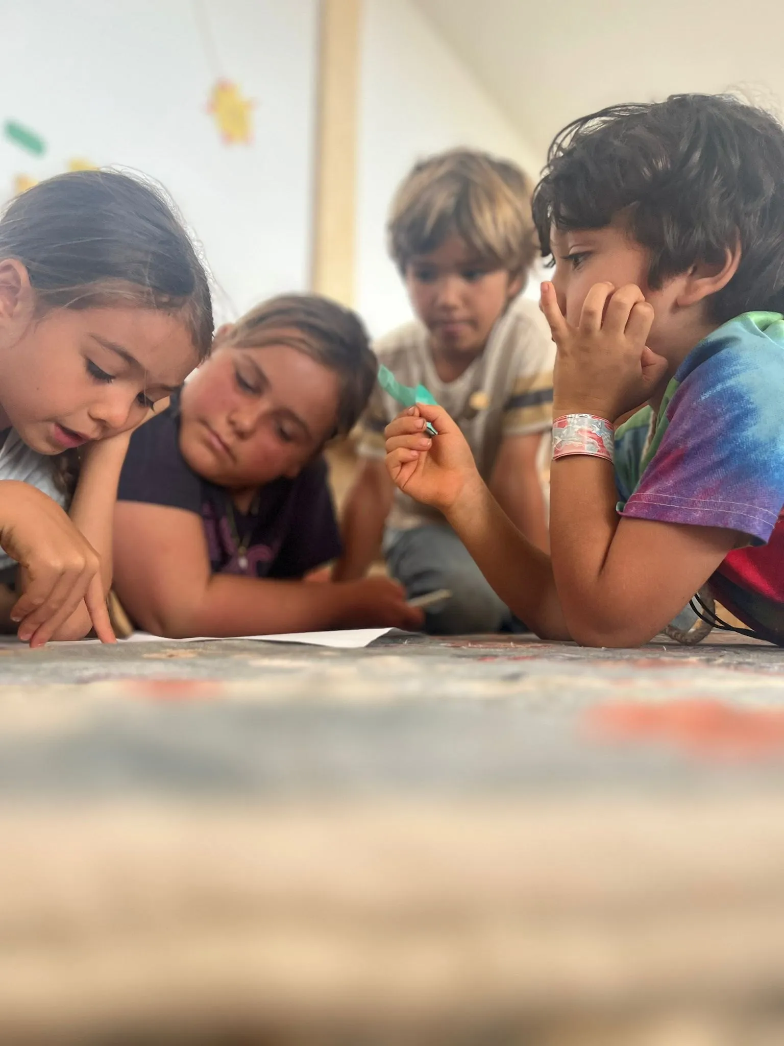 Children learning together